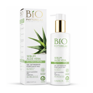 منظف وجه جل Aloe Vera المنقي – زجاجة 200 مل