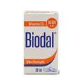 Biodal 50000 IU Vitamin D3 - 20 Tablets | High-Potency Bone Health & Immune Support