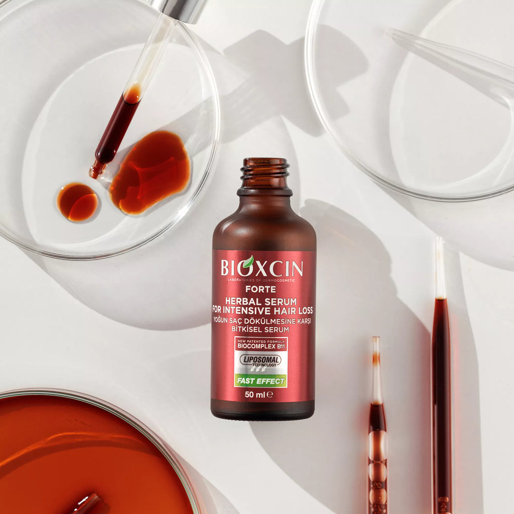 Bioxcin Hair Herbal Serum For Intensive Hair Loss 3x50 ml