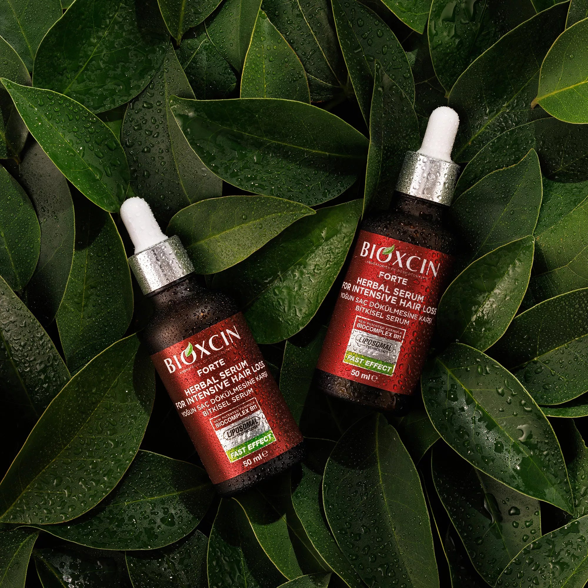 Bioxcin Hair Herbal Serum For Intensive Hair Loss 3x50 ml