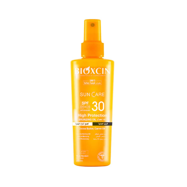 Bioxcin Bioxcin Tanning Oil 200ml spf 30+ Very High Protection