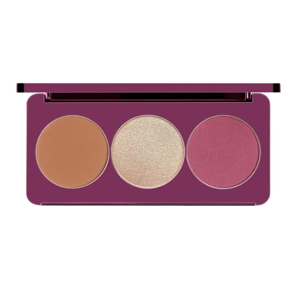 Bolver USA Highlighter Palette – Carnelian Pop Warm Radiant Glow