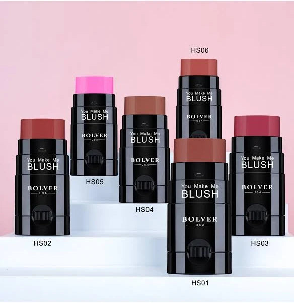 Bolver USA Creamy Stick Blush – Long-Lasting Natural Radiant Flush
