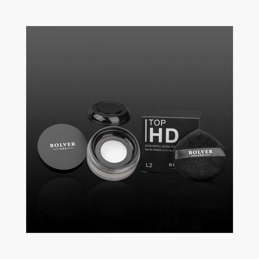 بولفر الولايات المتحدة الأمريكية بودرة سائبة توب إتش دي – بودرة مكياج مطفية اللمعة