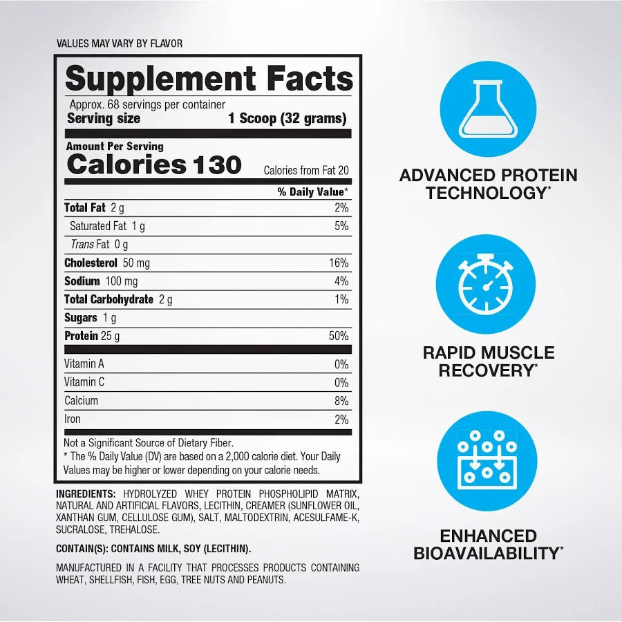 BPI Iso HD- Pure Isolate Protein  Chocolate Brownie 5.48 LB