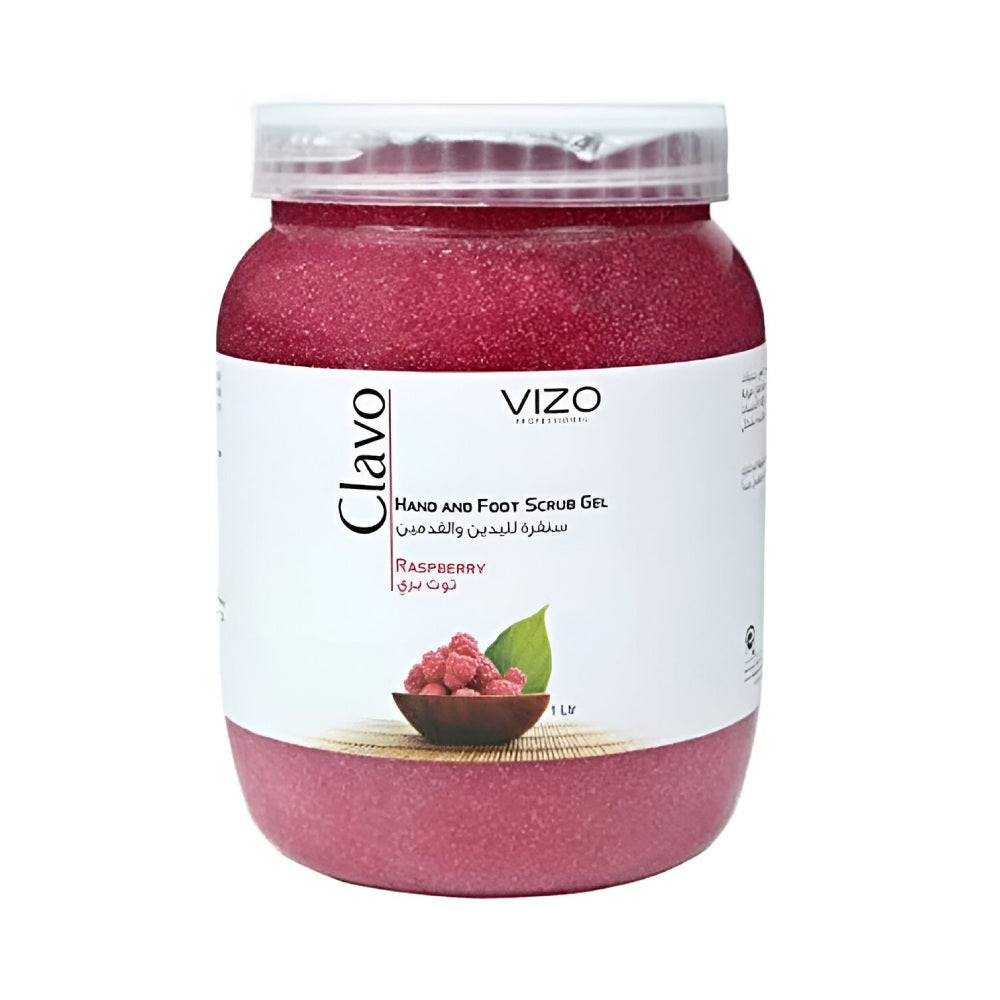 Vizo hand and foot scrub 1000ml clavo with blueberry