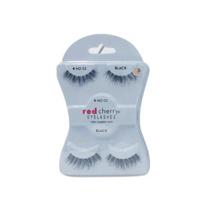 Red Cherry Eyelashes Set #HD03 2 pairs 