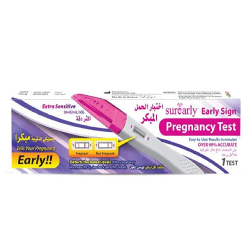 Surearly pregnancy test 1pc high precision early