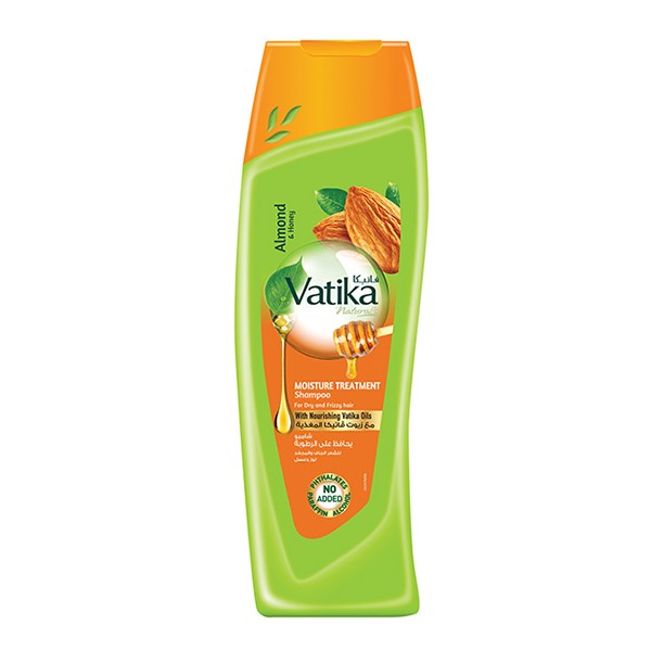 Vatika hair shampoo 200ml moisture lock with almond and honey