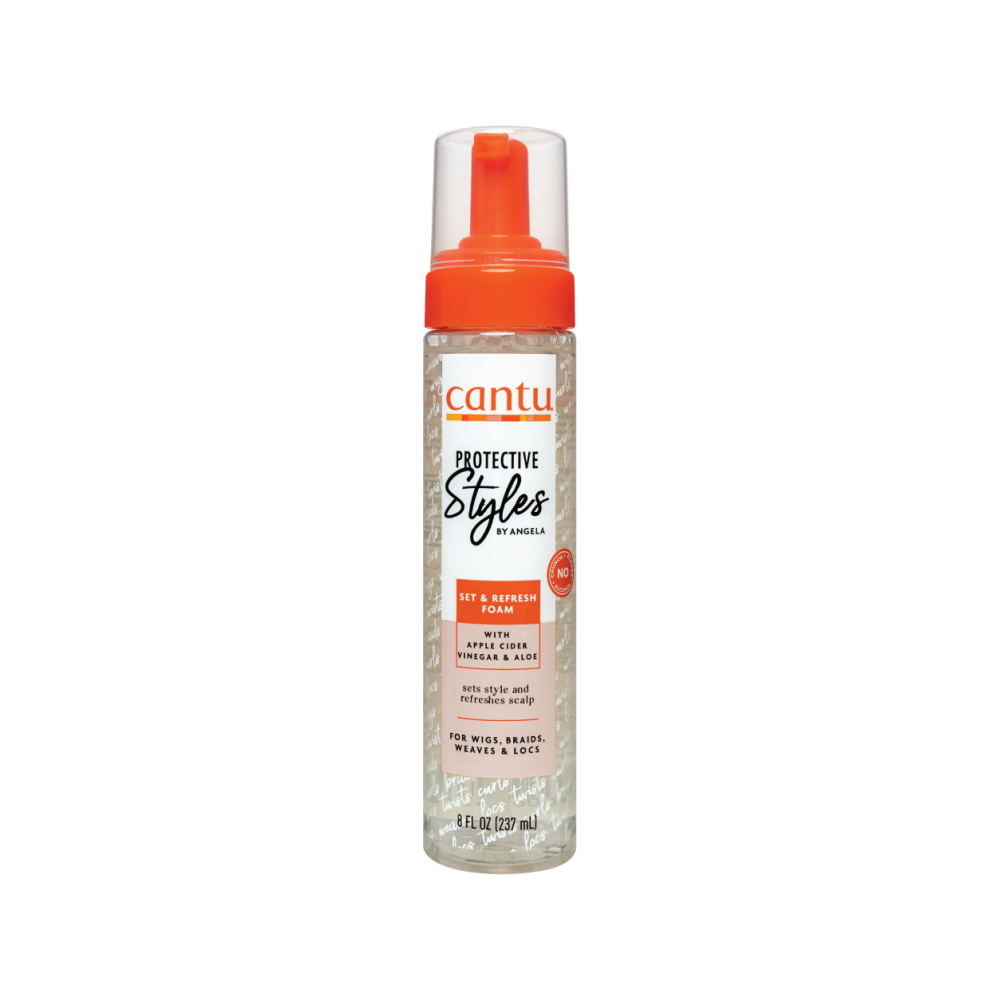 Cantu Protective Styles Hair Foam with Shea Butter for Braids & Twists