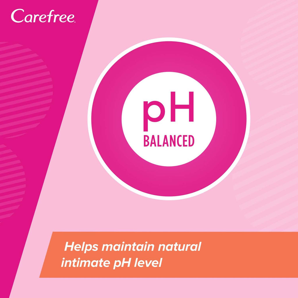 Carefree Feminine Wash with Vitamin E and Cotton Extract - pH Balanced