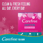 Carefree Cotton Fresh Scented Pads – Medium Size Daily Protection