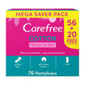 Carefree-Pads-76pc-Refreshing-Scent-