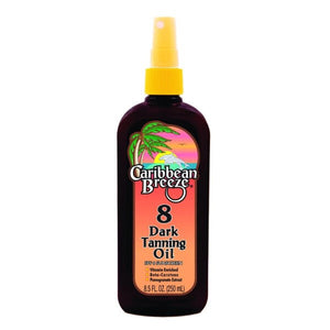 Caribbean Breeze Caribbean Breeze Tanning Oil 250ml Skin Protection SPF 8