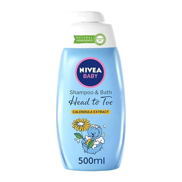 Nivea baby shower gel 500ml body & hair