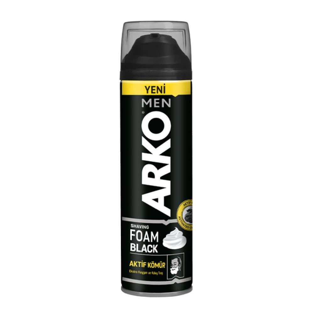 ARKO Arko Shaving Foam 200ml Black