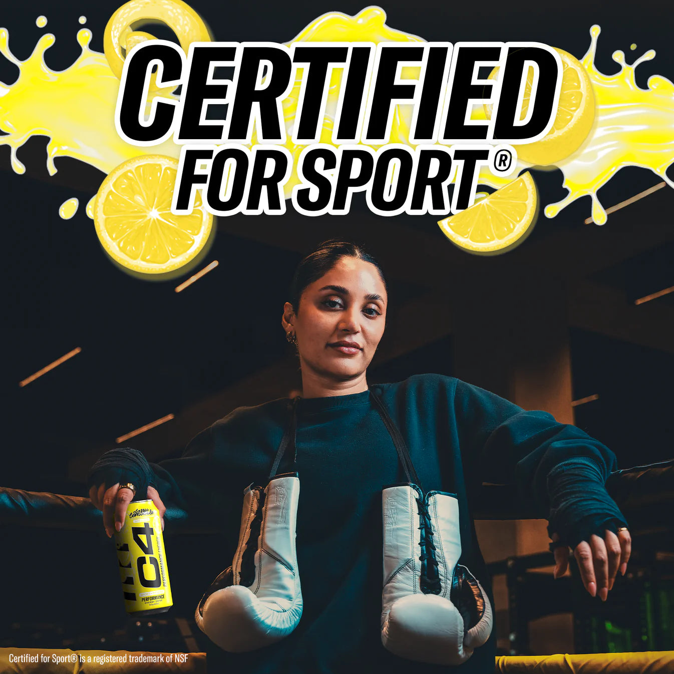 C4 Energy Carbonated Classic Lemonade 473ml (16oz)