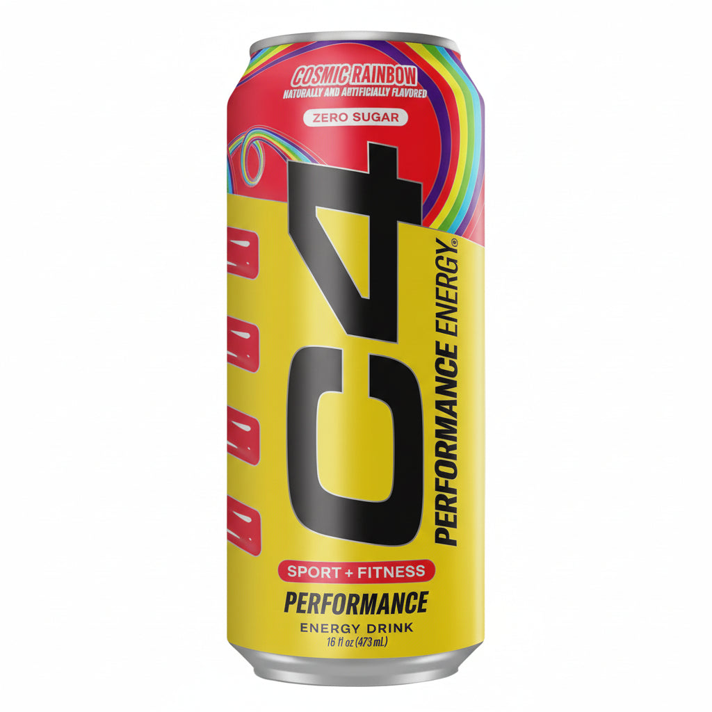 C4 Energy Carbonated Cosmic Rainbow 16 FL OZ