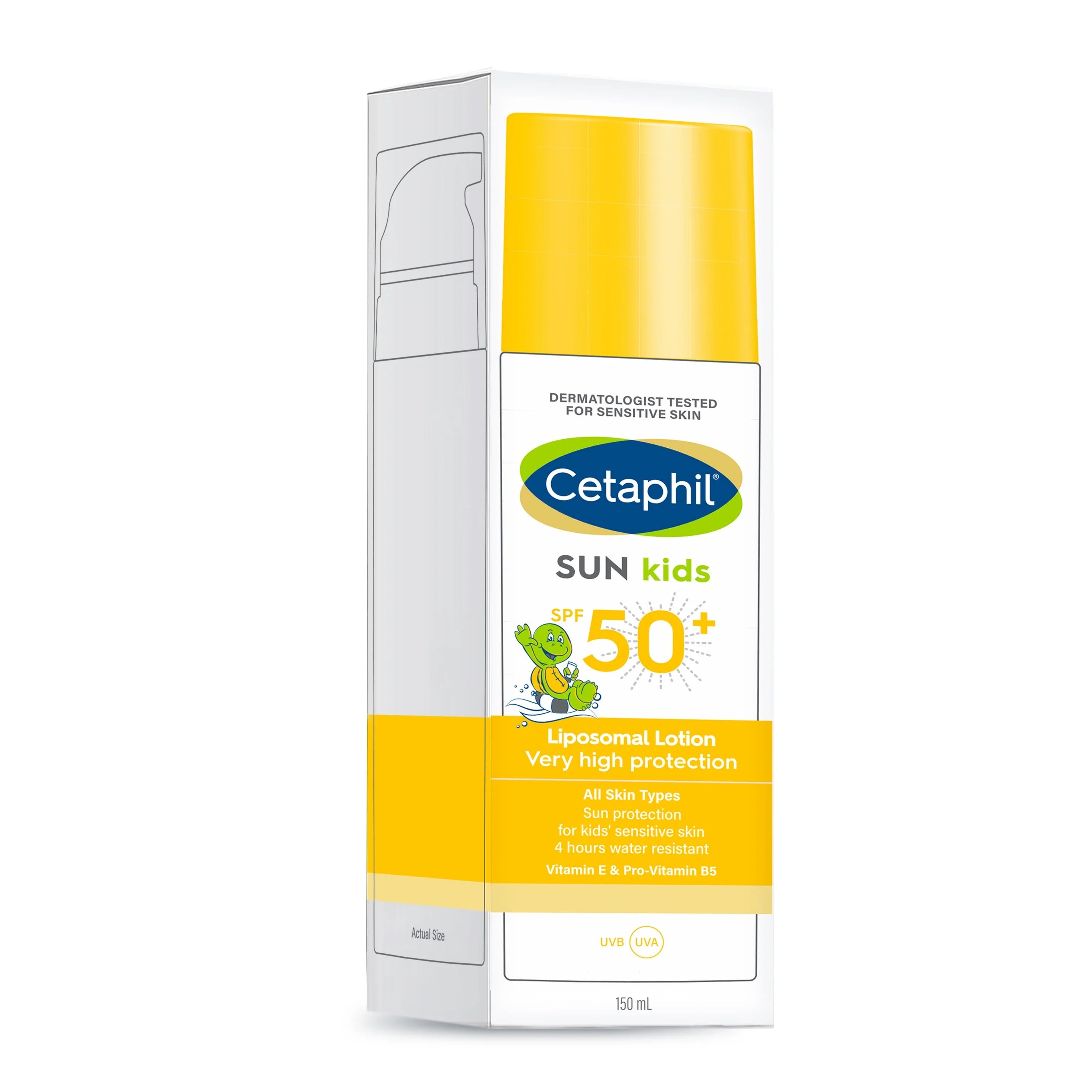 Cetaphil Baby Sun Lotion SPF 50+ | واقي شمسي لطيف للبشرة الحساسة