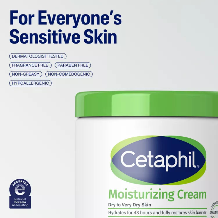 Cetaphil Moisturizing Cream for Dry & Sensitive Skin