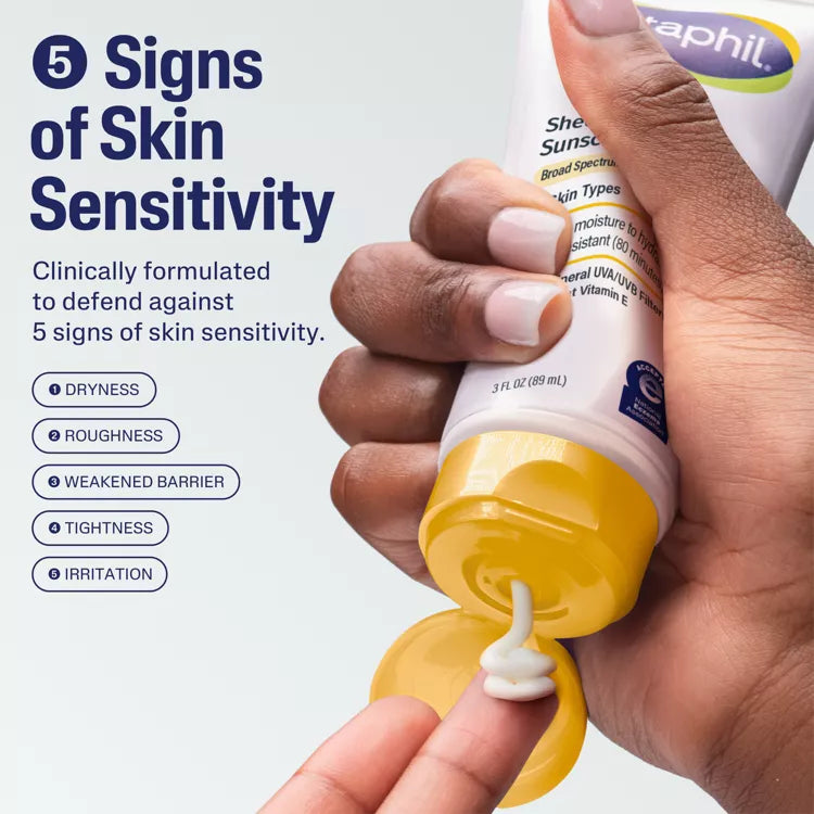 كريم واقي من الشمس Cetaphil Sun Lotion SPF 50+ واسع الطيف للبشرة الحساسة