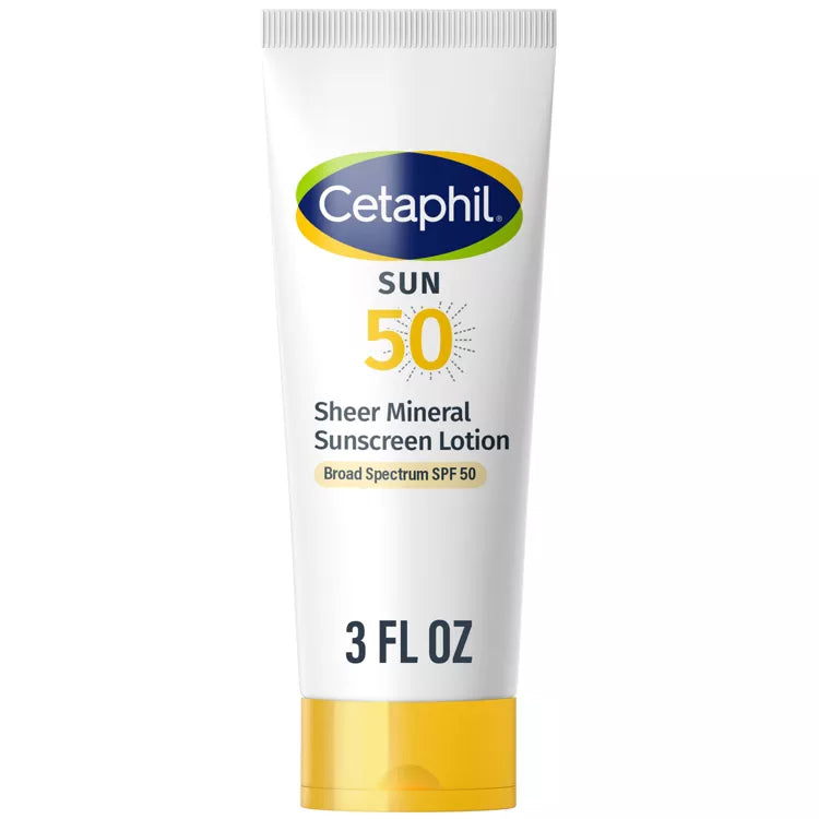 كريم واقي من الشمس Cetaphil Sun Lotion SPF 50+ واسع الطيف للبشرة الحساسة