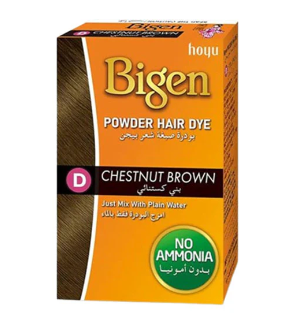 Bigen Hair Color Powder BB – Long-Lasting Gray Coverage Hair Dye