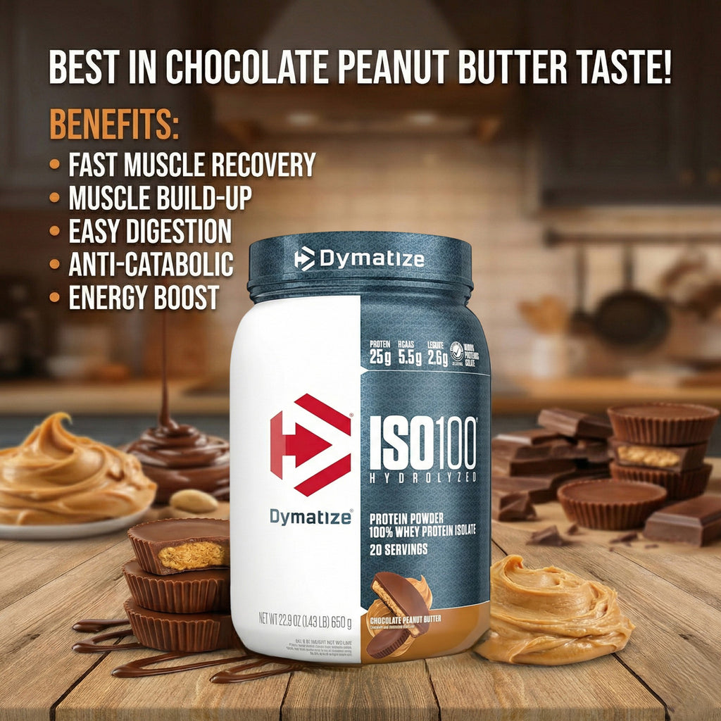Dymatize ISO 100  Chocolate Peanut Butter 650g 20 Serving