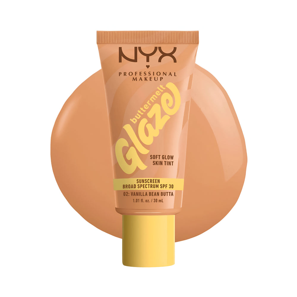 NYX Skin Tint Buttermelt Glaze Vanilla Bean Butta With SPF 30