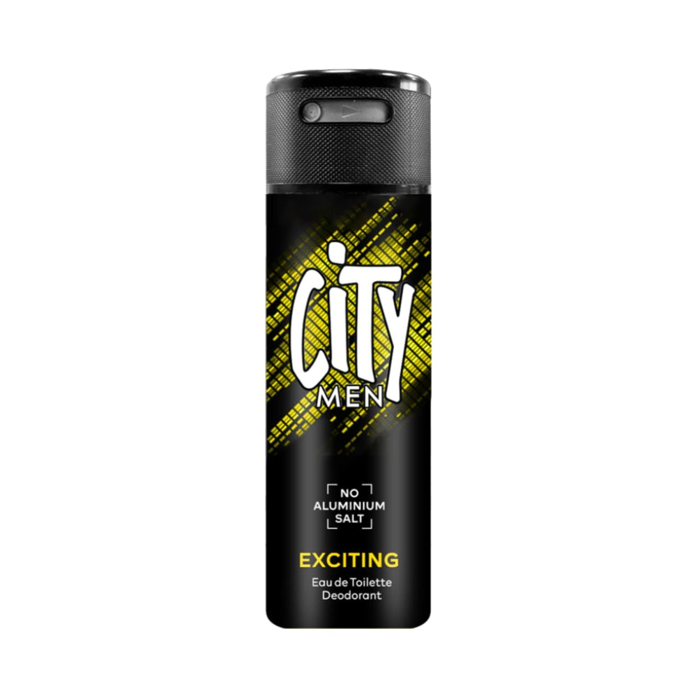 City Men City Men Deodorant Spray 200ml Exciting