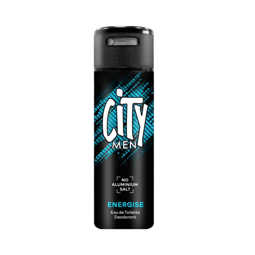 City Men City Men Deodorant Spray 200ml Energise