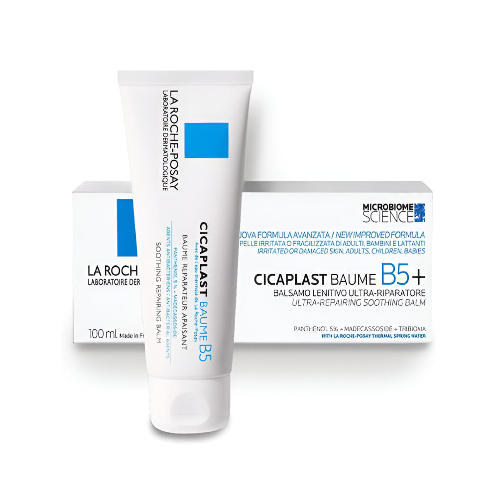 مرطب لا روش بوزيه 100 مل Cicaplast مرهم مرمم ومهدئ 