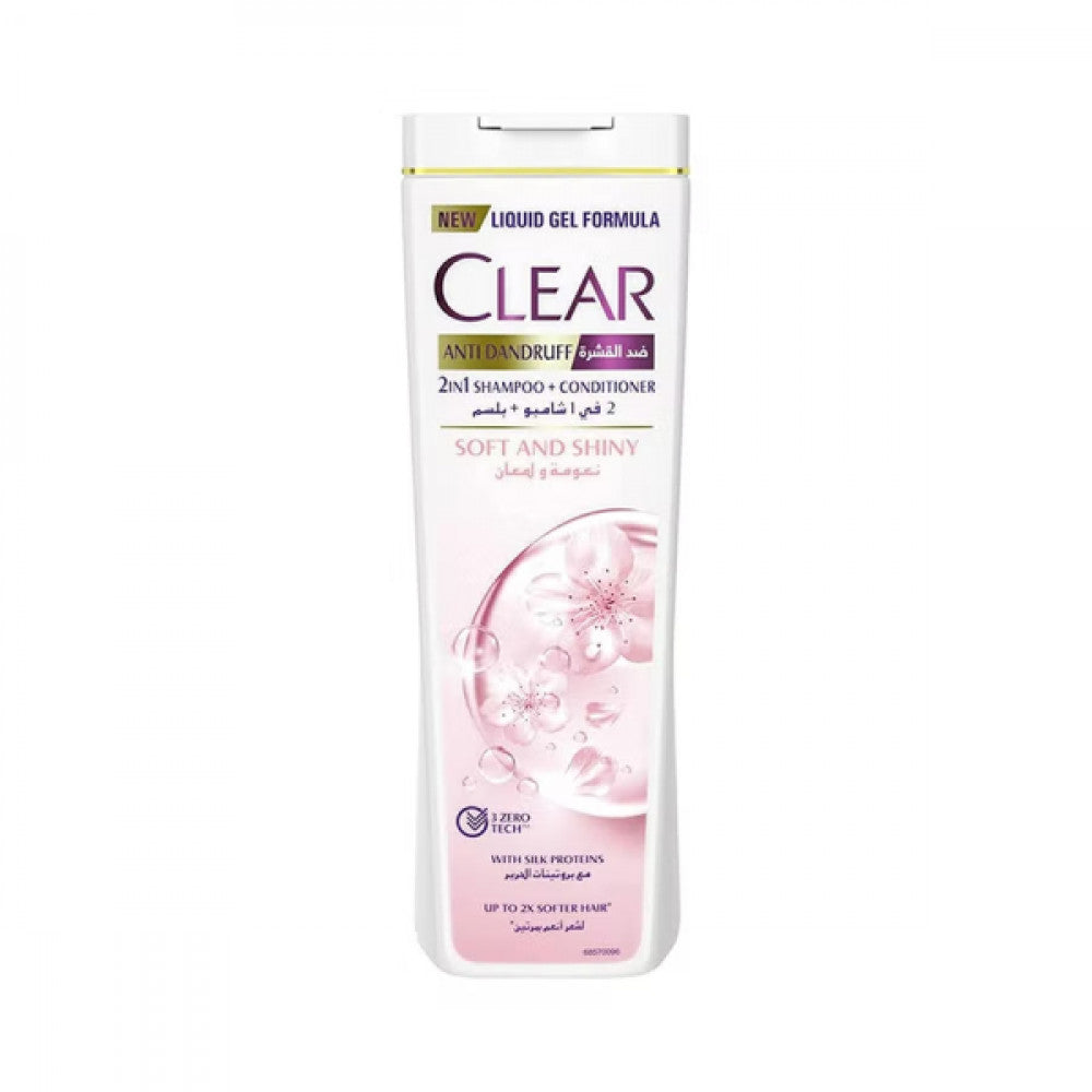 Clear Clear Hair Shampoo 400ml Anti-Dandruff Women Soft And Shiny