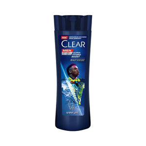 Clear Clear Hair Shampoo 400ml Anti-Dandruff Men Ultra Hydration Vinicius Junior