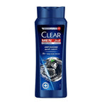 Clear Clear Hair Shampoo 600ml Anti-Dandruff Men Deep Cleanse With Charcoal And Mint