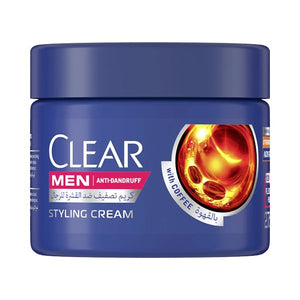 Clear Clear Styling Hair Cream 275ml Anti-Dandruff Men With Coffee