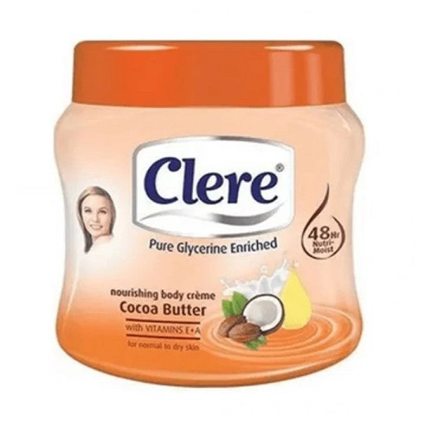 Clere Clere Cream 500ml Cocoa Butter