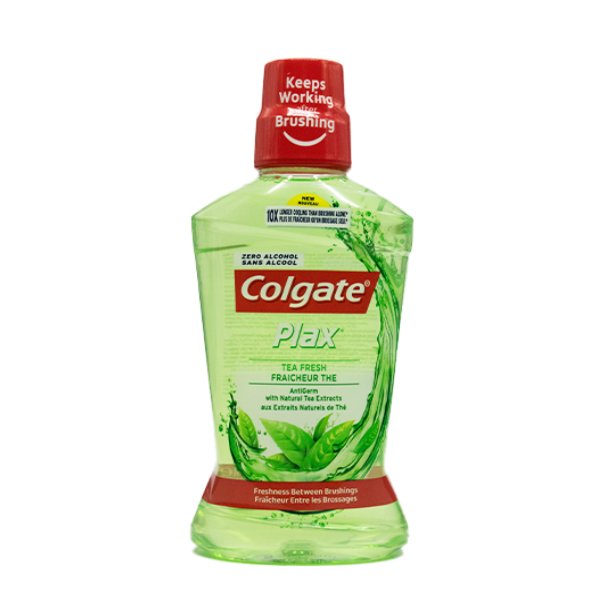 Colgate Plax Tea Fresh Mouthwash – Antibacterial Plaque Protection