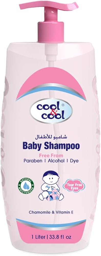 Cool & Cool Baby Shampoo – Tear-Free Formula for Sensitive Scalp