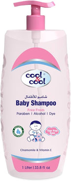 Cool & Cool Baby Shampoo – Tear-Free Formula for Sensitive Scalp