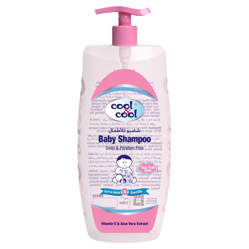 Cool & Cool Baby Shampoo – Tear-Free Formula for Sensitive Scalp