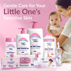 مناديل كول آند كول للأطفال - عبوة سفر فائقة النعومة وخالية من الكحول