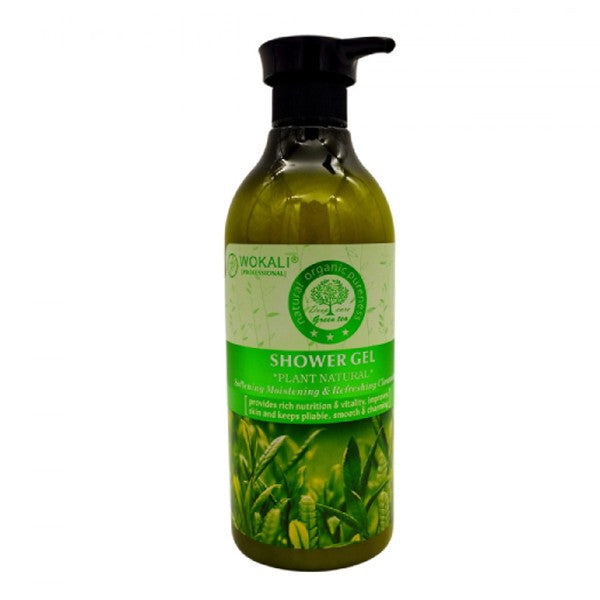 Wokali Shower Gel 900ml With Green Tea Extract