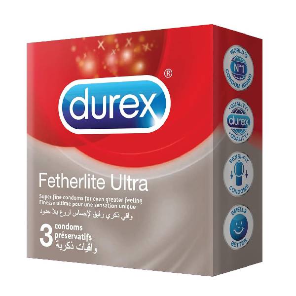 Durex Condoms 3pc Fetherlite Ultra