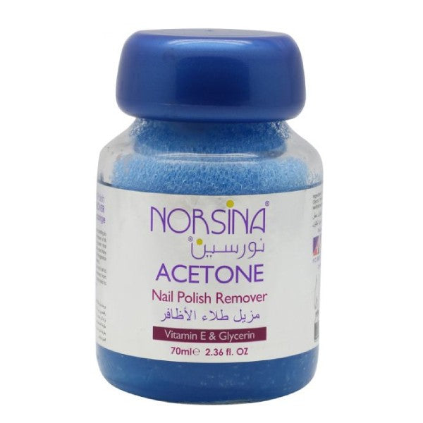 Norsina nail polish remover 75ml with glycerin and vitamin e