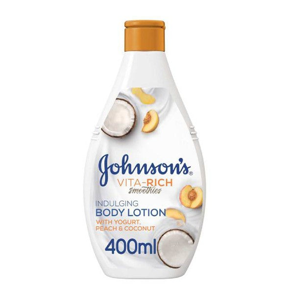 Johnson's Johnson's Body Lotion 400ml Vita Rich Yougurt And Peach And Coconut Milk