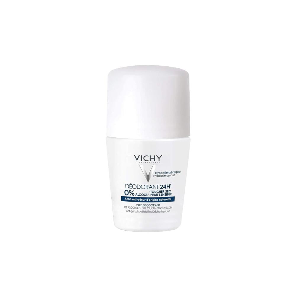 Vichy deodorant roll on 24h fragrance free 50ml