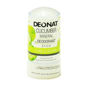 Deonat Natural Alum Stone Deodorant – Cucumber Extract 60g