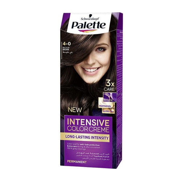 Palette intensive color crème 4.0 medium brown