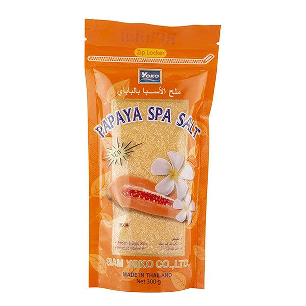 Yoko spa salt 300g with papaya